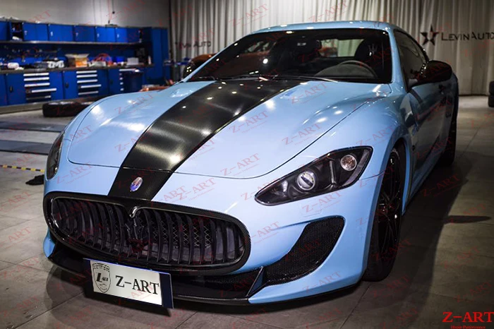 

Z-ART carbon fiber engine bonnet for Maserati GT GC real Carbon fiber MC looks engine Hood for Maserati Gran Turismo 2008-2019