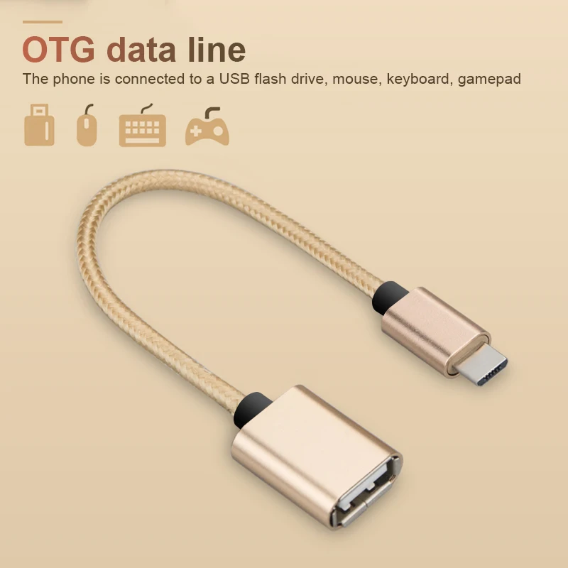 Type C USB 15 см Мужской OTG type-c Женский адаптер Шнур для huawei mate 20 pro micro usb адаптер планшет для samsung s8 смартфон