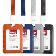 Uhoo рабочий держатель для карт s Набор из искусственной кожи держатель для карт с ремешком Модель: YH6818+ 6722