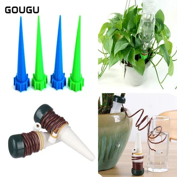 

GOUGU Garden Automatic Water Sprayer Plant Flower Water Control Drip Cone Spike Waterer Bottle Irrigation System