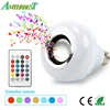 AMTERBEST Smart E27 RGB Bluetooth Speaker LED Bulb Light Music Playing Dimmable Wireless Led Lamp with 24 Keys Remote Control ► Photo 1/6