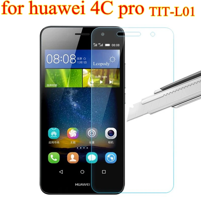 

Tempered Glass For Huawei Honor 4C pro 4cpro Screen Protector SKLO Film en verre on FOR HUAWEI 4c pro TIT-L01 TIT L01 case cover