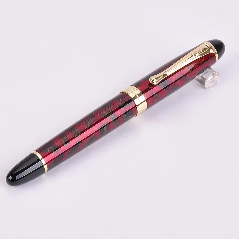 Высокое качество Золотой зажим 22 цвета на выбор JINHAO 450 металл/роликовый шар/шариковая ручка школьные принадлежности канцелярские принадлежности - Цвет: Dark red