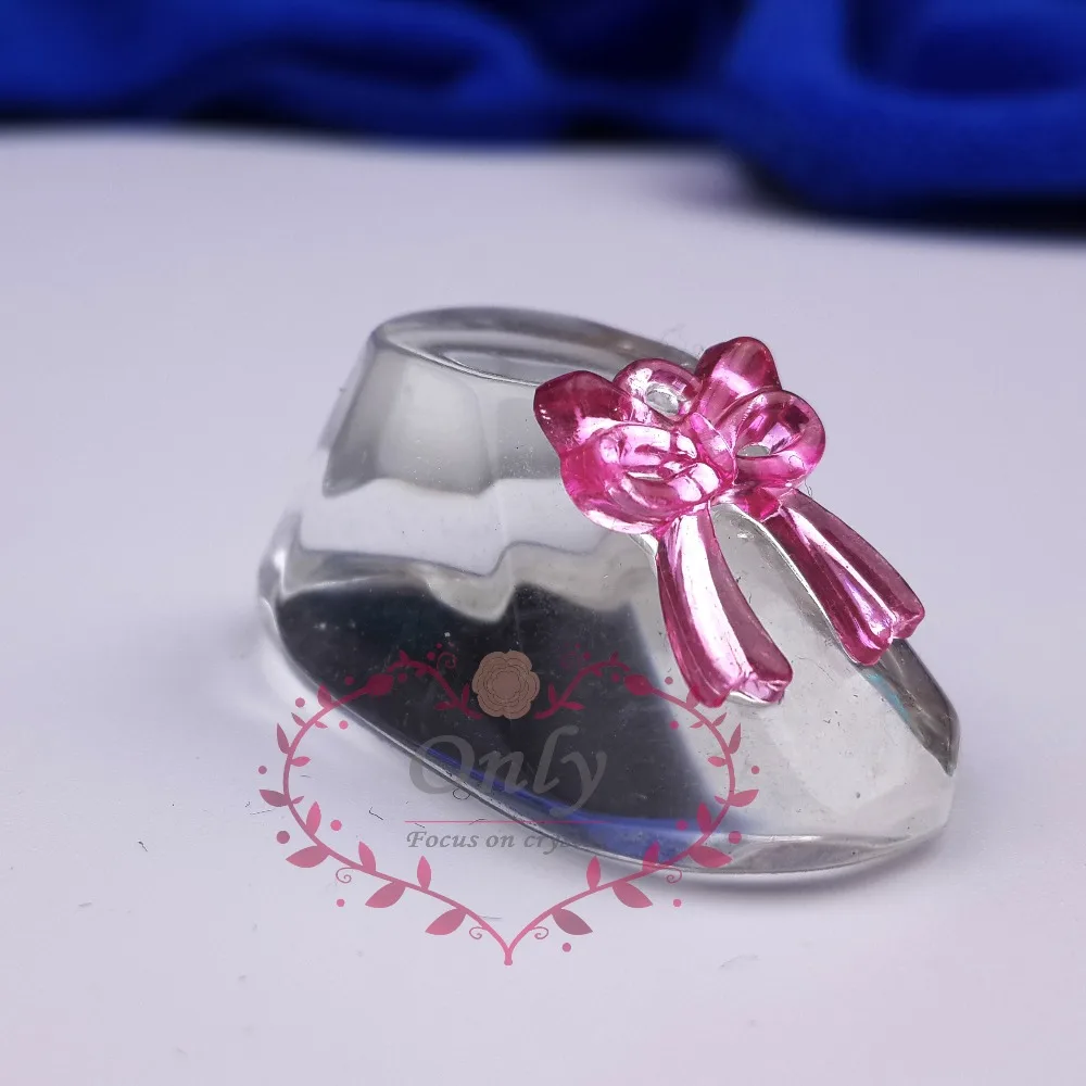 30 шт./лот Обувь, декорированная кристаллами Baby Shower крещение пользу партии подарки для маленьких девочек мальчиков подарок