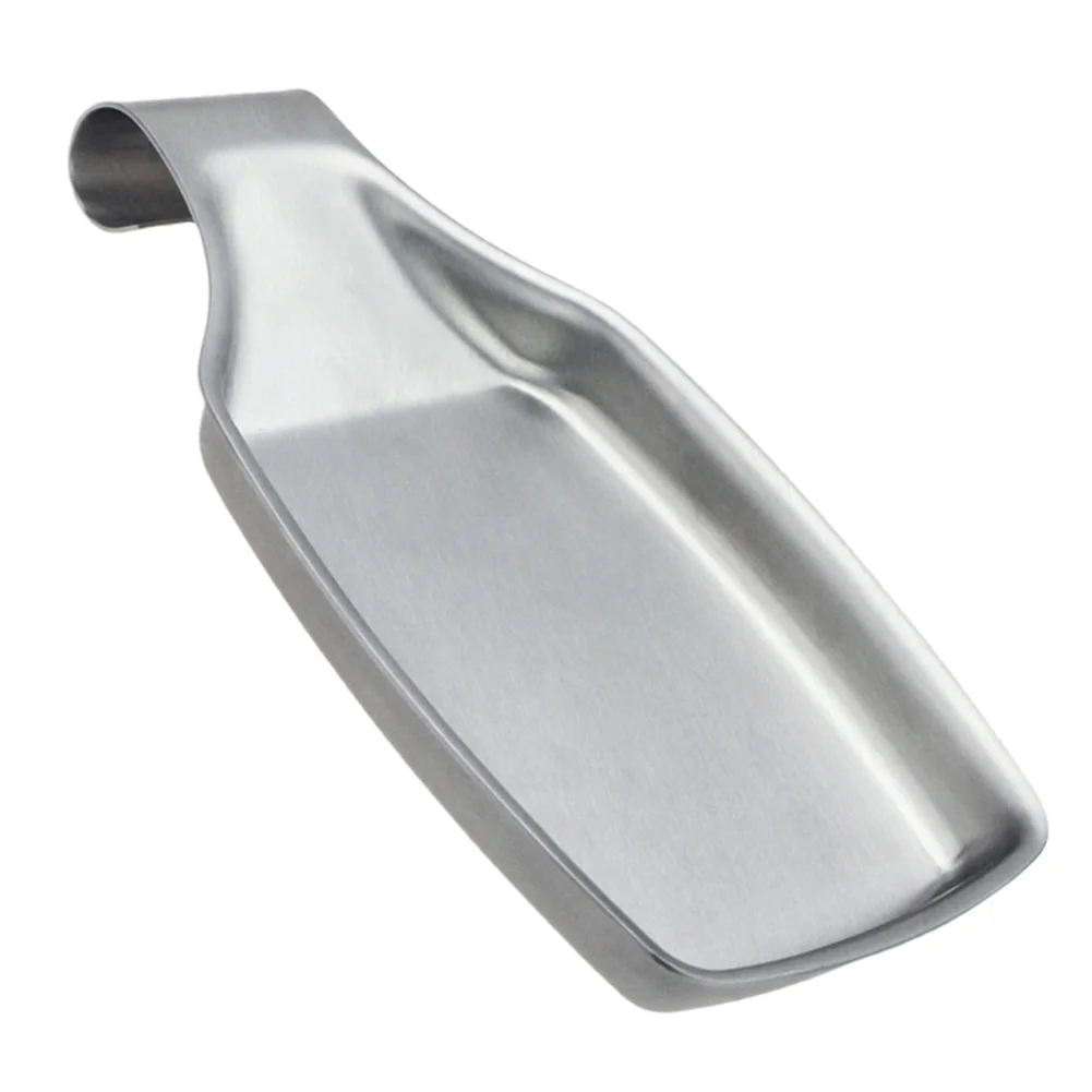 

Soup Coaster Spoon Holder Tableware Storage Pad Kitchen Supplies Household Multifunction Dinner Stainless Steel Desktop Shelf