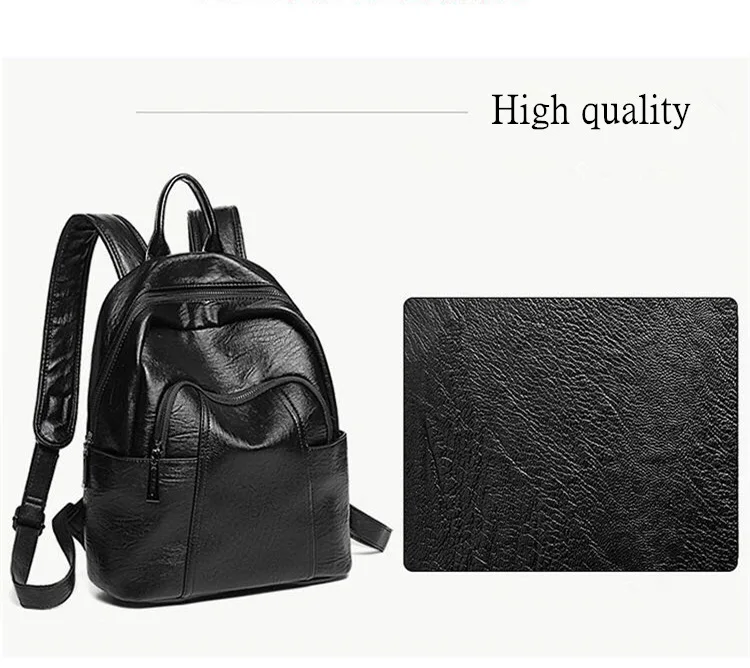 Модный женский рюкзак высококачественный Молодежный кожаный рюкзак для девочек-подростков женский школьный рюкзак