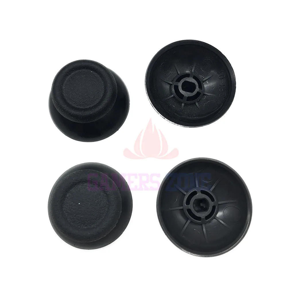 30 шт. серый резиновый джойстик с аналоговым верхним покрытием для PS4 Slim & Pro Controller