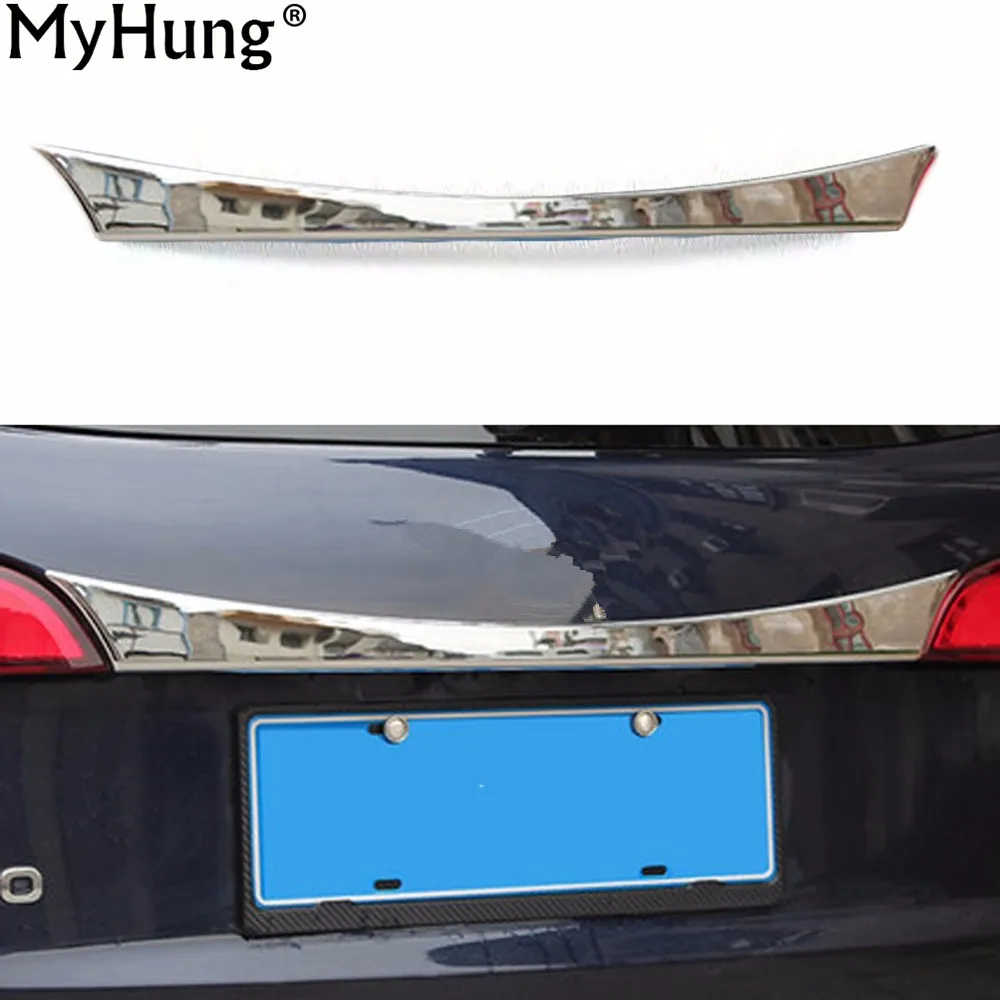 ABS Chrome Car Rear Trunk Lid Cover Trim Tail Door Molding Trims For KIA Sorento 2013 2014 2015