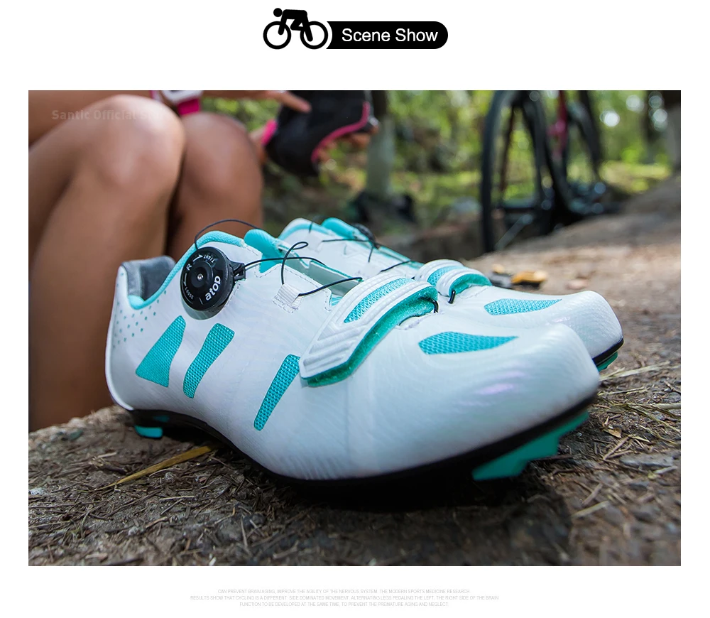 Santic/Женская обувь для езды на велосипеде; обувь на шнуровке для велоспорта; спортивная обувь для гоночной команды; обувь для велоспорта; дышащая одежда для велоспорта; обувь для горного велосипеда; LS17006