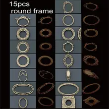 Best Offers 15pcs/set round frame 3d model STL relief for cnc STL format frame 3d Relief Model STL Router 3 axis Engraver ArtCam Best Offers 15pcs/set round frame 3d model STL relief for cnc STL format frame 3d Relief Model STL Router 3 axis Engraver ArtCam