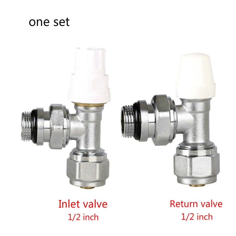 1/2 inch Male Thread Brass PPR Electric Heating Thermostatic Valve