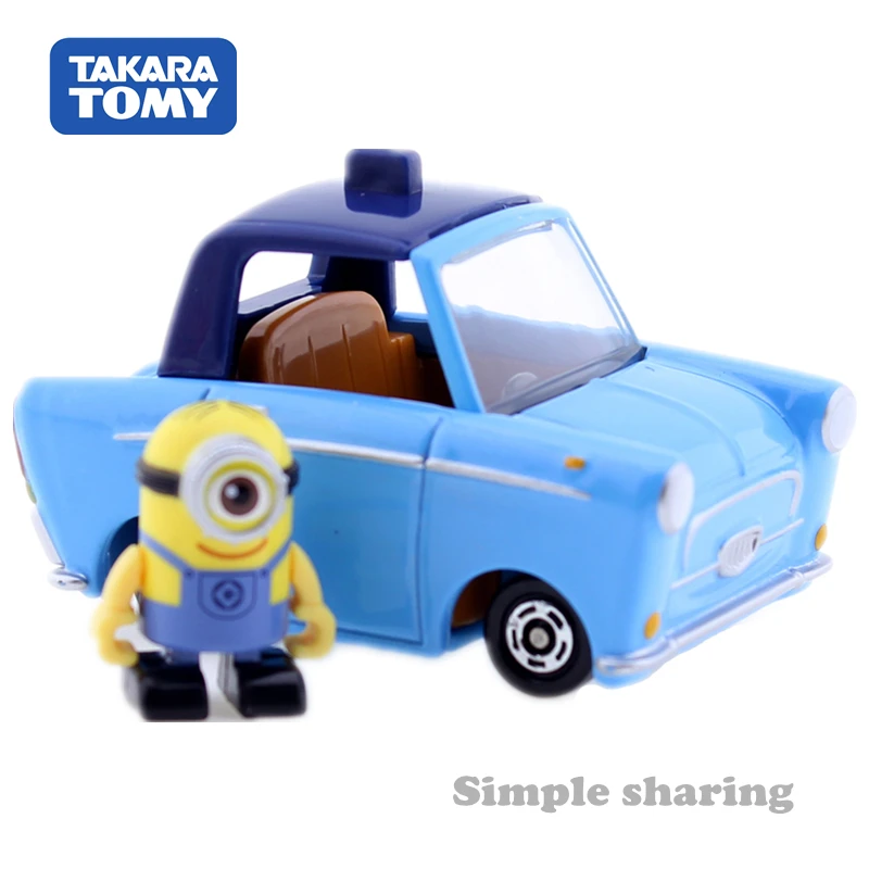 Takara Tomy Dream TOMICA Fahrt auf R-03 Minions & Lucy Katze Spielzeugauto