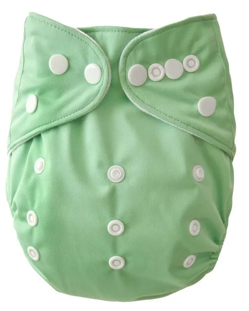 

Naughty Baby Double Row Snaps Solid Color Pocket Diapers Covers Babies Nappies Nappy Infant Without Insert Baby Cloth Diapers