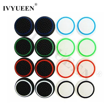 

IVYUEEN 100 pcs Analog Thumb Stick Grip Thumbsticks Cap for Dualshock 4 PS4 Pro Slim Controller Cover Case for Xbox one Control