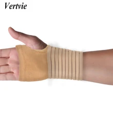 Теннис туннельный запястье Поддержка ремень полиэстер высокого эластичной ручной Тенни Опоры для запястья гвардии Кистевой туннельный brace1pc