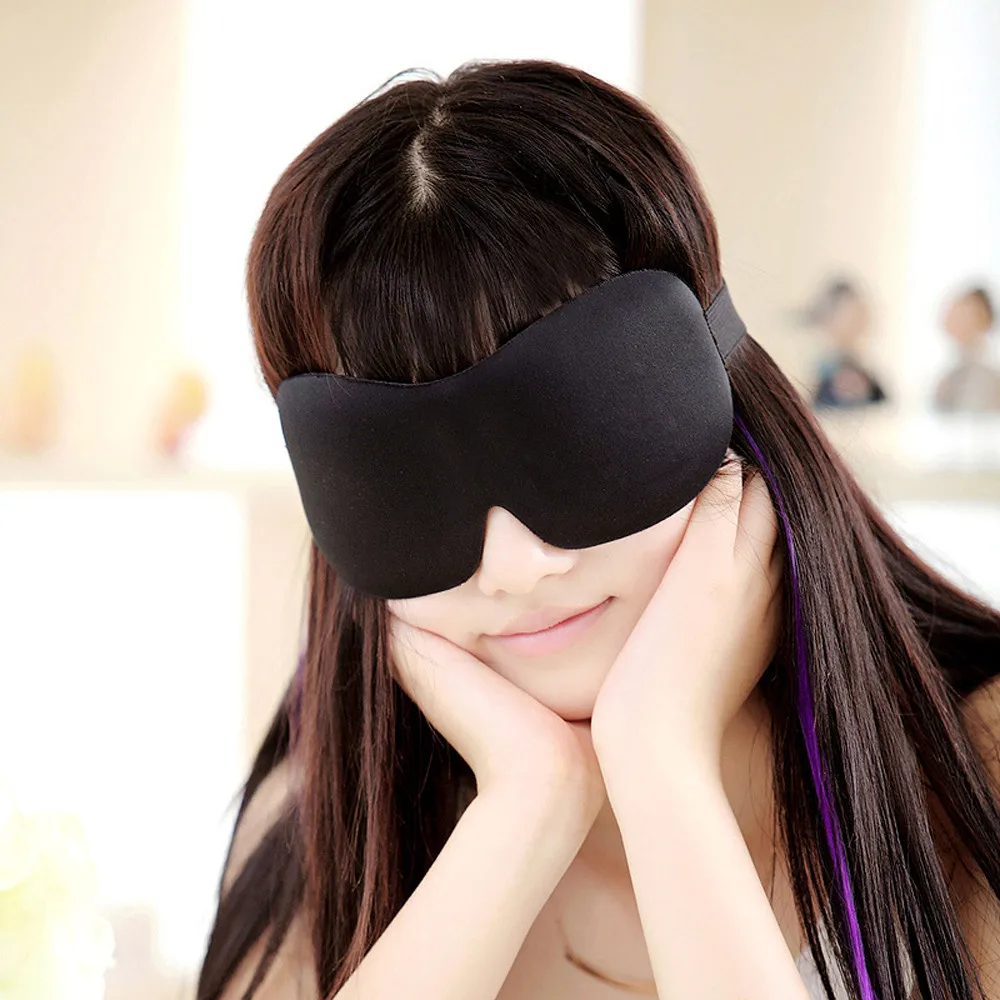 

3D Eye Mask Shade Cover Rest Sleep Eyepatch Blindfold Shield Travel Sleeping Sleep Rest Blackout Goggles Travel Eyepatch #80