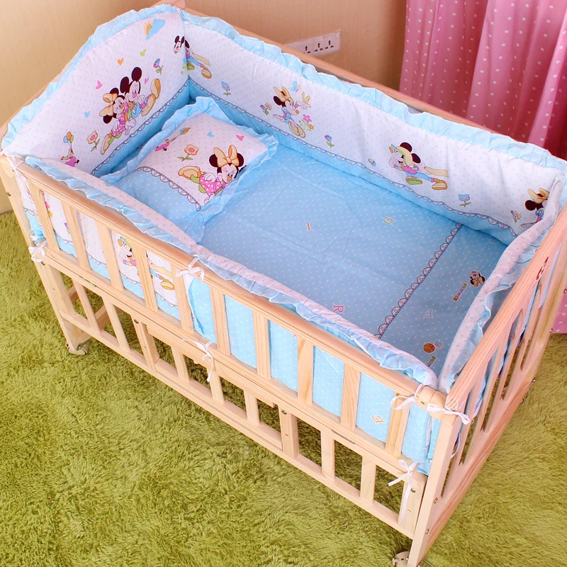 5 шт. Детский Комплект постельного белья 90x50 см|cot set|baby crib bedding setbaby set |