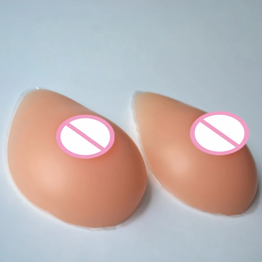 

500g/Pair A Cup Artificial Soft Silicone Fake Breast Forms Realistic Nude Skin Boobs Enhancer Chest Protector For Crossdresser