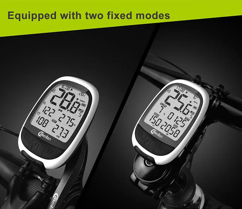 Meilan M1 GPS Bike Computer Wireless Bicycle Speedometer Mtb Cycling Odometer Speed Sensor Heart