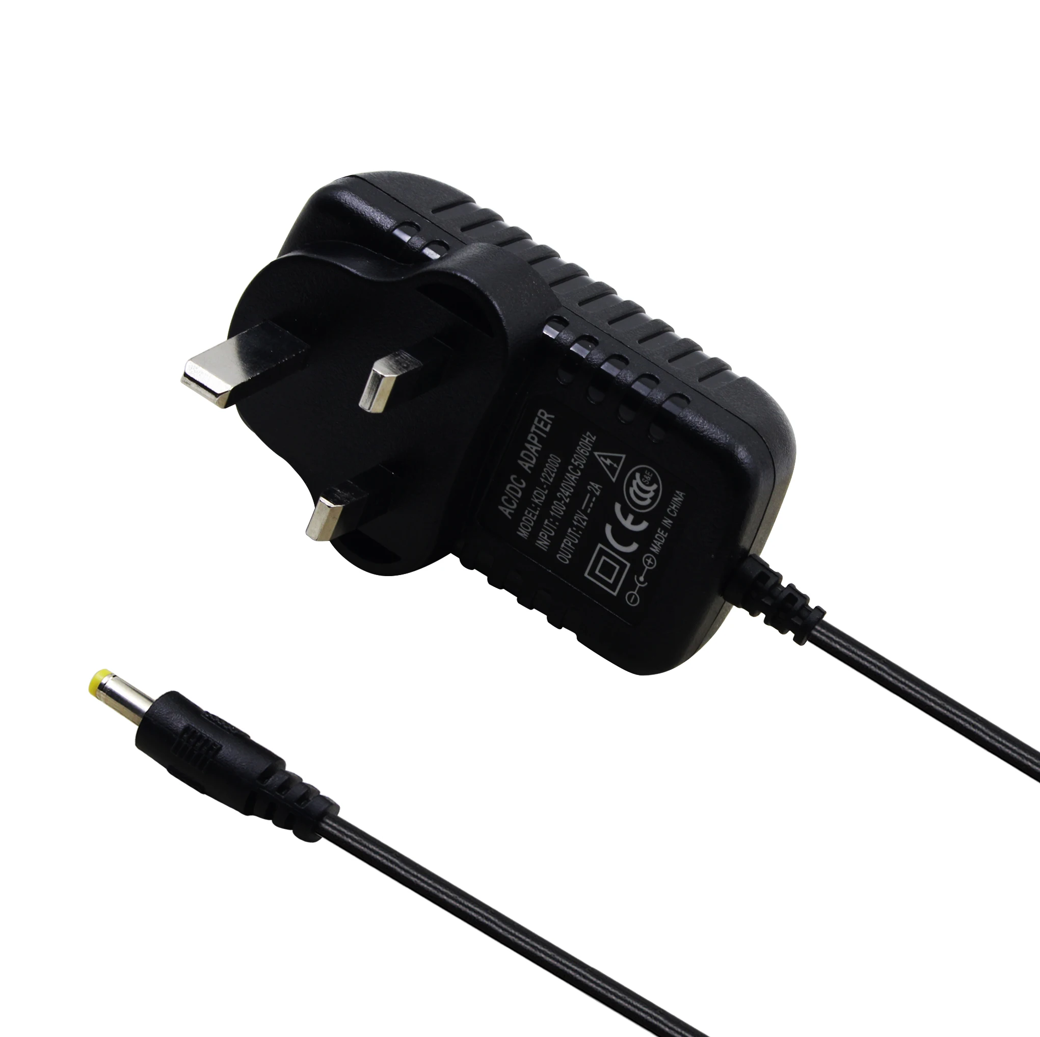 UK Plug DC 9V 1A AC Power Supply Adapter Converter Charger 110-240V 3Pin Mains