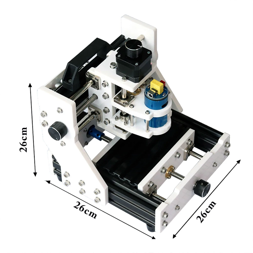 CNC полностью металлический CNC2626 гравировальный станок/медный и алюминиевый гравировальный станок/маленький настольный гравировальный станок