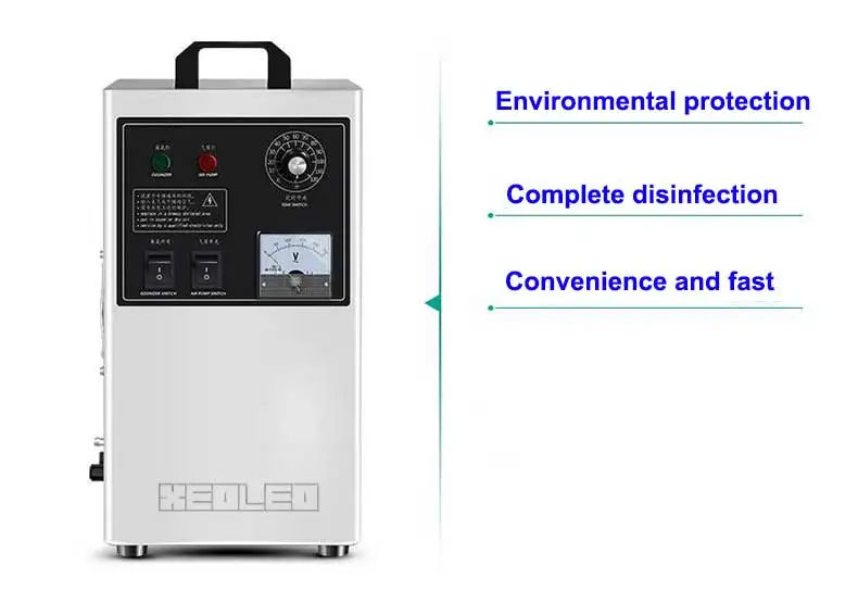 XEOLEO генератор озона удаление формальдегида небольшой Озон Дезинфекция машина 2 Гц/ч очиститель воздуха для воды и пищевой стерилизации