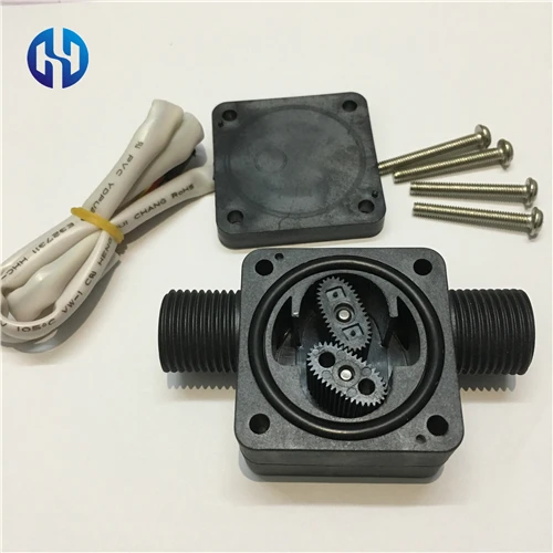 -OF05ZAT diesel  gasoline solene gasolene benzine  petrol oil oval gear flow meter sensor (2)