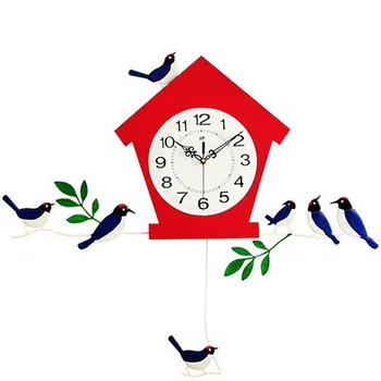 

Wall Clock Modern Design Creative Swing Bedroom Home Personality Fashion Diy Clock Digital Mechanism Large Decorative WZH366
