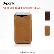 Luxury High quality First layer of Cow Genuine Leather Case for iphone 6/6s 4.7 inch for iphone 6/6s Plus 5.5 inch sleeve bag