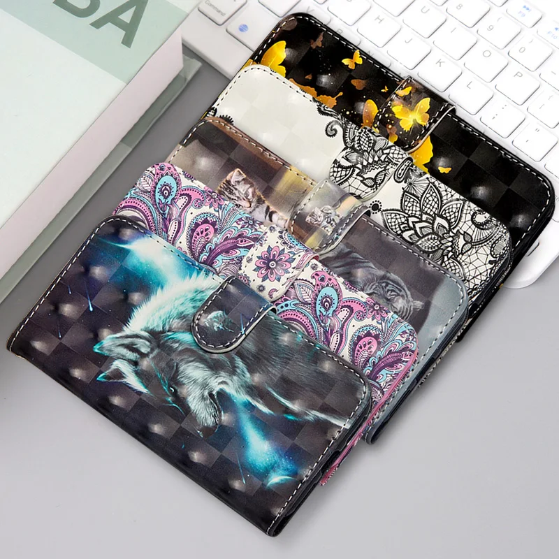 

Luxury Painting Flip Stand PU Leather mobile Case For Nokia 4.2 3.2 1 Plus Wallet Phone Bag Cover sFor Nokia 2.1 3.1 5 5.1 6 6.1