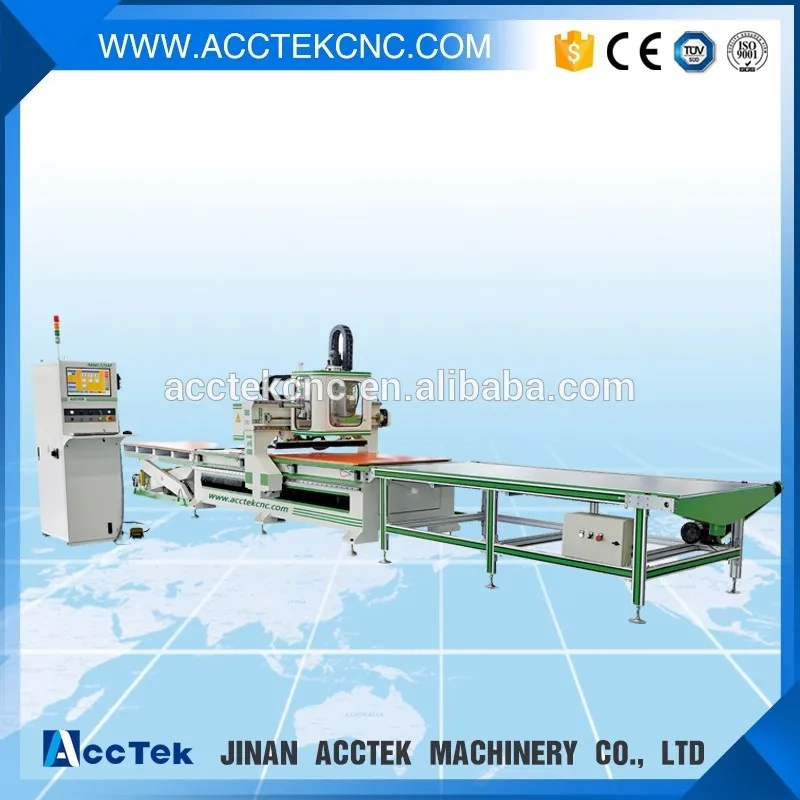 

AccTek AKM1325AF Auto feeding system automatic cnc router furniture production line