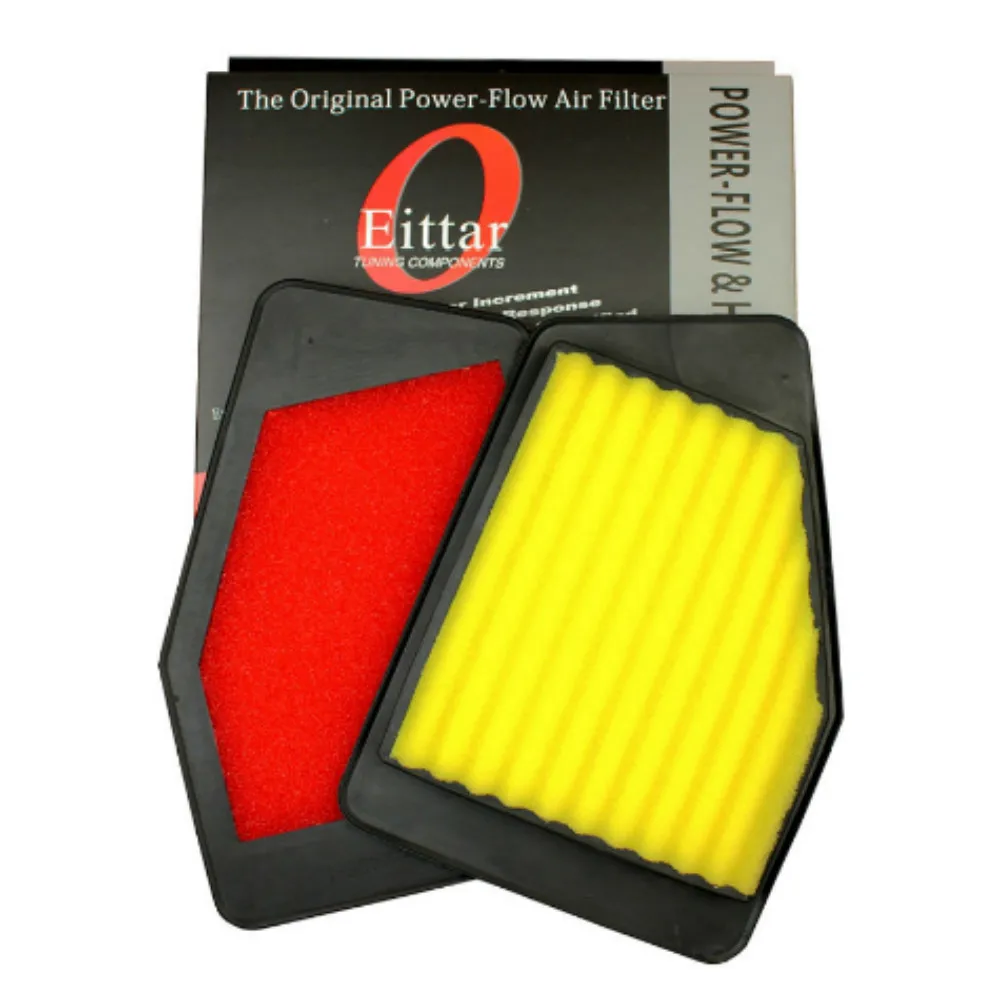 1Pcs Car Air Filter High Flow Auto Super Hybrid Filters for Honda Accord 2.0L 2014-2016 ( match OE17220-5DO-W00 ) | Автомобили и
