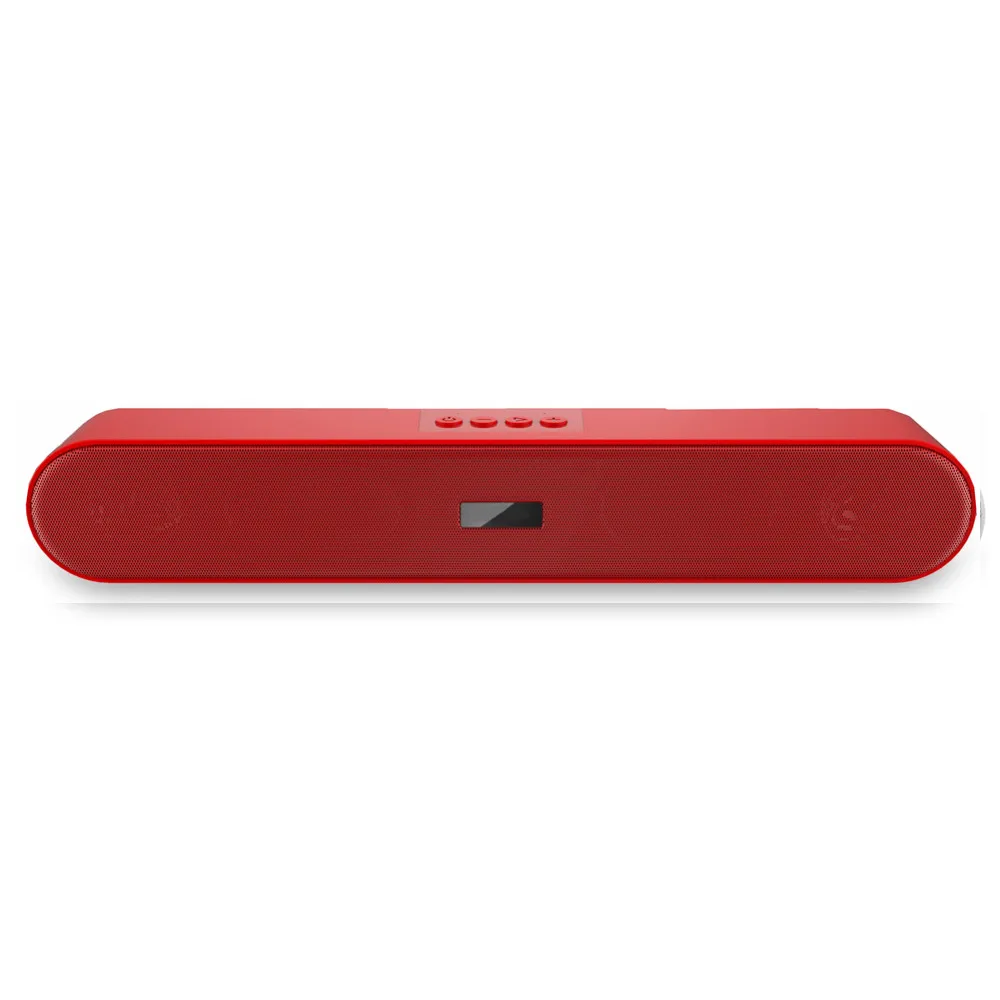 

HYASIA 2019 New Wireless Speaker Bluetooth 5.0 Soundbar Portable Subwoofer Bluetooth 5.0 Soundbar Home Theater PC Speaker TV