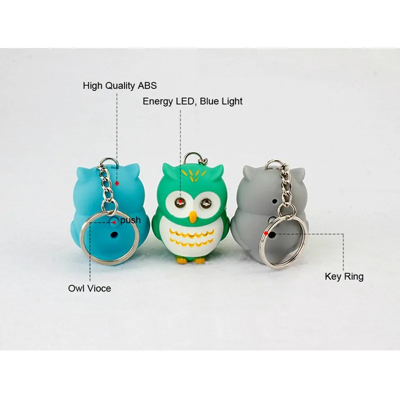 6-Optional-Colors-Cute-Owl-Led-Key-Chain-Torch-Make-Sound-and-Light-Cartoon-Owl-Hooking