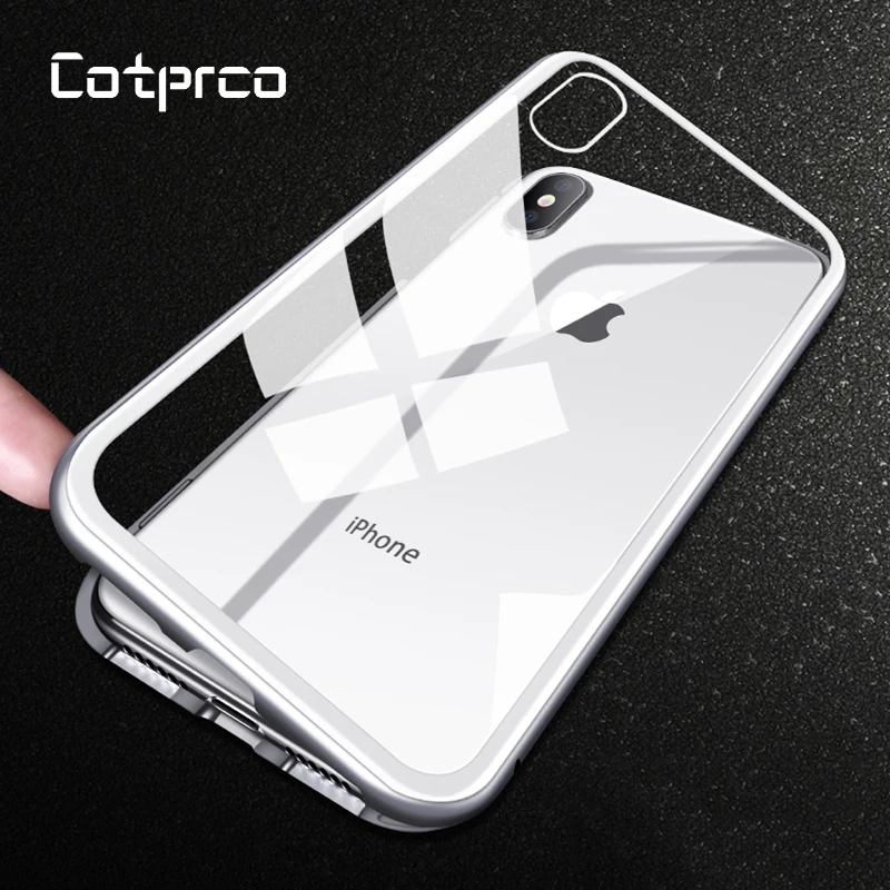Metal Bumper Case For iPhone X 8 7 6s Plus Cases Slim