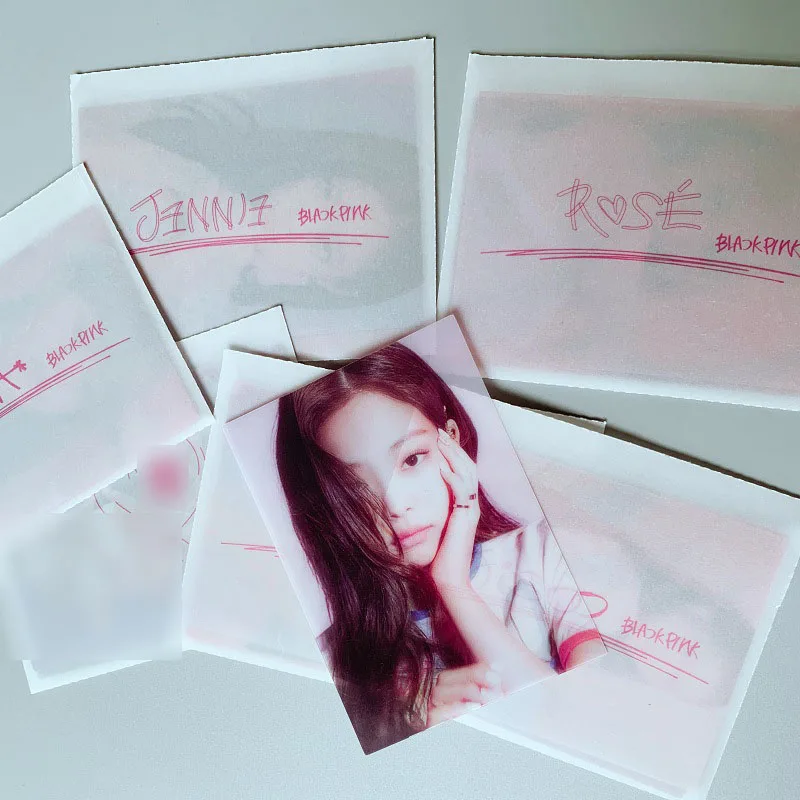 

New Kpop KILL THIS LOVE Album BLACKPINK JENNIE LISA ROSE JISOO Photo Cards PVC Poster 5Pcs/Set Size 10*14cm