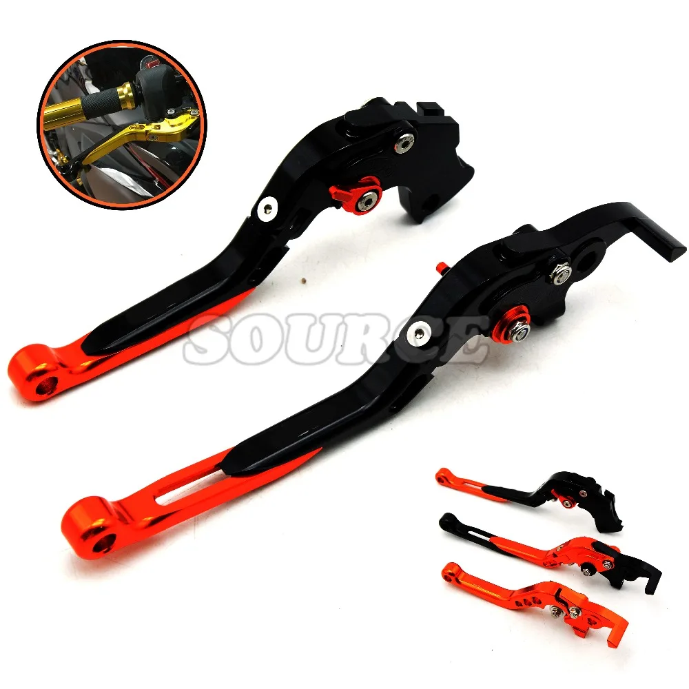 

free shipping motocross CNC Adjustable Brake Clutch Levers For KTM250EXC/EXC-R/EXC-F (SIX DAYS) 250XC-W/XCF-W 14 15 16