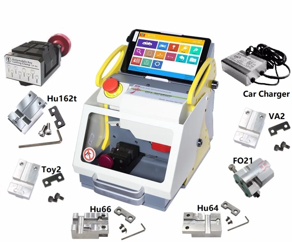 2018 SEC E9 Auto Locksmith Tool CNC automatic key cutting Machine same