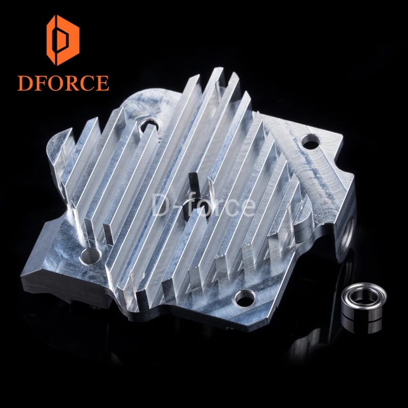 Dforce 3d принтер Titan Aero Upgrade Heatsink экструдер и V6 Hotend Reprap i3 части 3D принтера Бесплатная