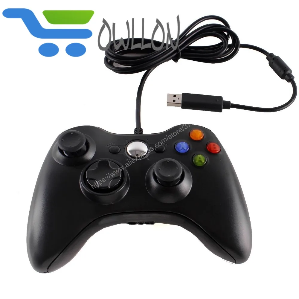 USB проводной джойстик геймпад игровой контроллер для Microsoft Xbox Slim 360 PC Gamer Android Smart TV