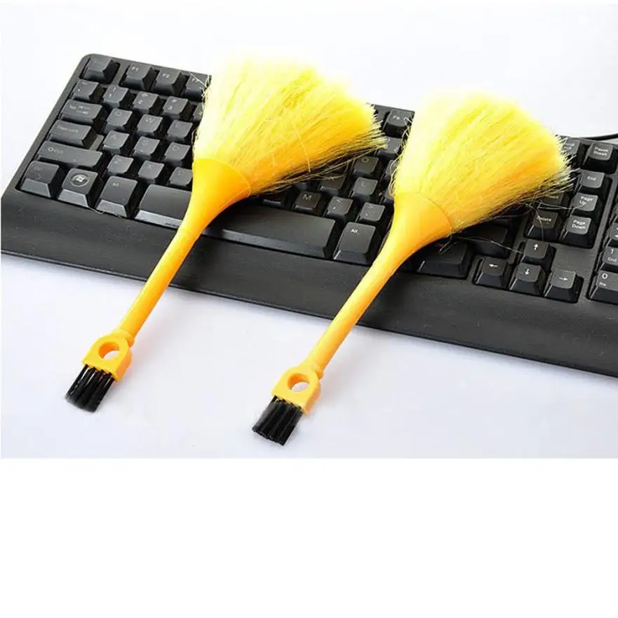 

Cleaning Brush Mini Keyboard Cleaner Vehicle Anti-Static Dust Brush Desktop Sweeper Dusting Brushes Cleaning Tool 18MAY28