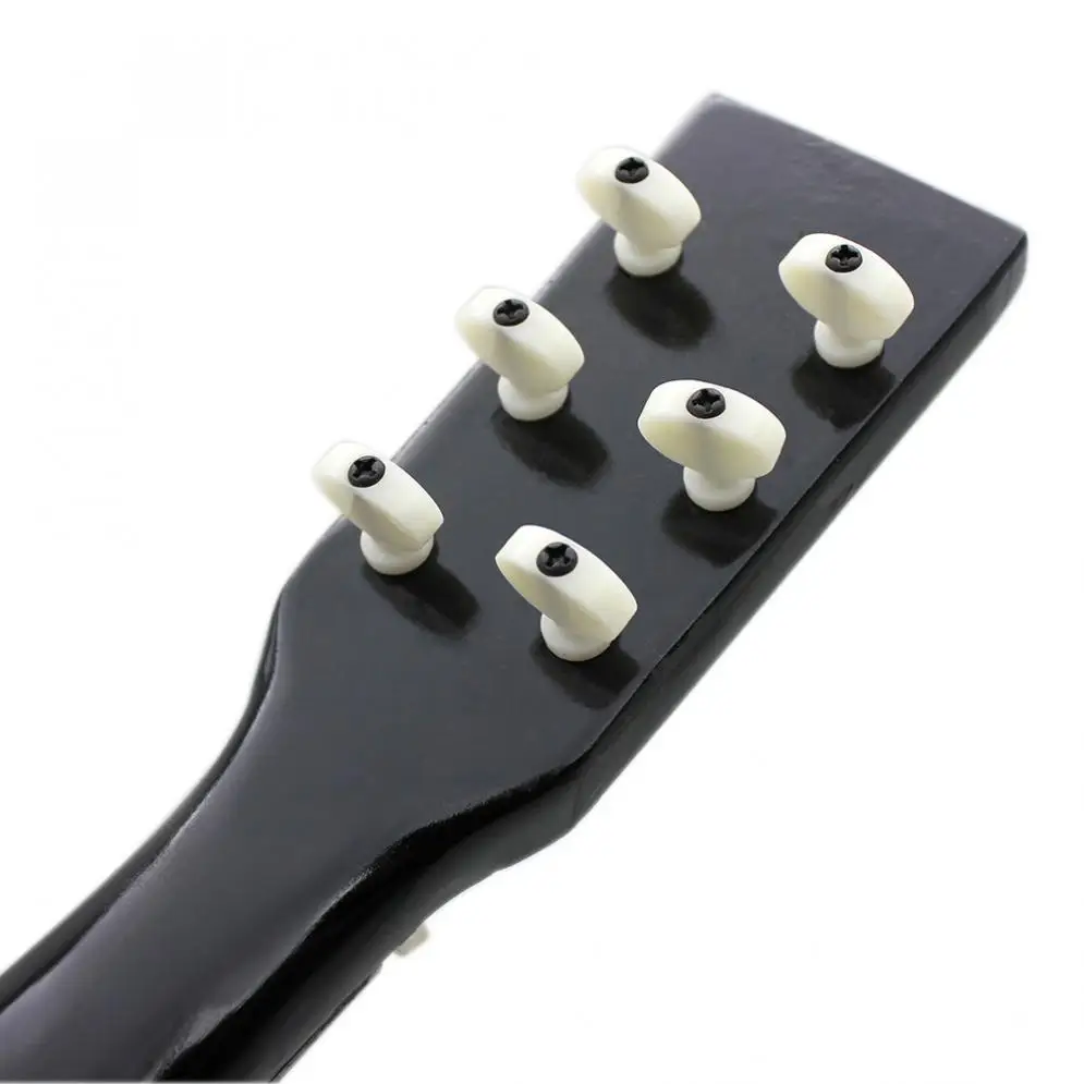 586x187x76 мм 23 дюйма черная Акустическая гитара из липы с гитарными струнами подарок для детей