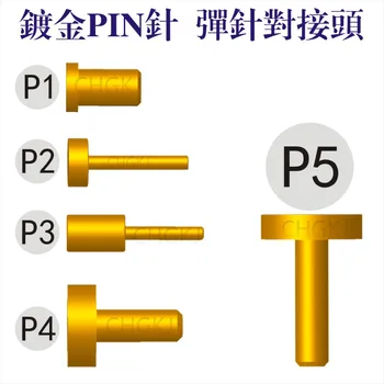

10pcs Gold Plated Pin Signal Pin Master Connector