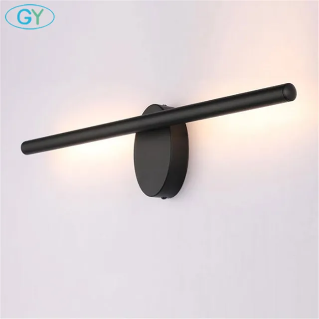 $US $39.99  Industrial black led bar vanity lighting 4000K day white long led wall lamp L55cm L70cm L90cm bathr