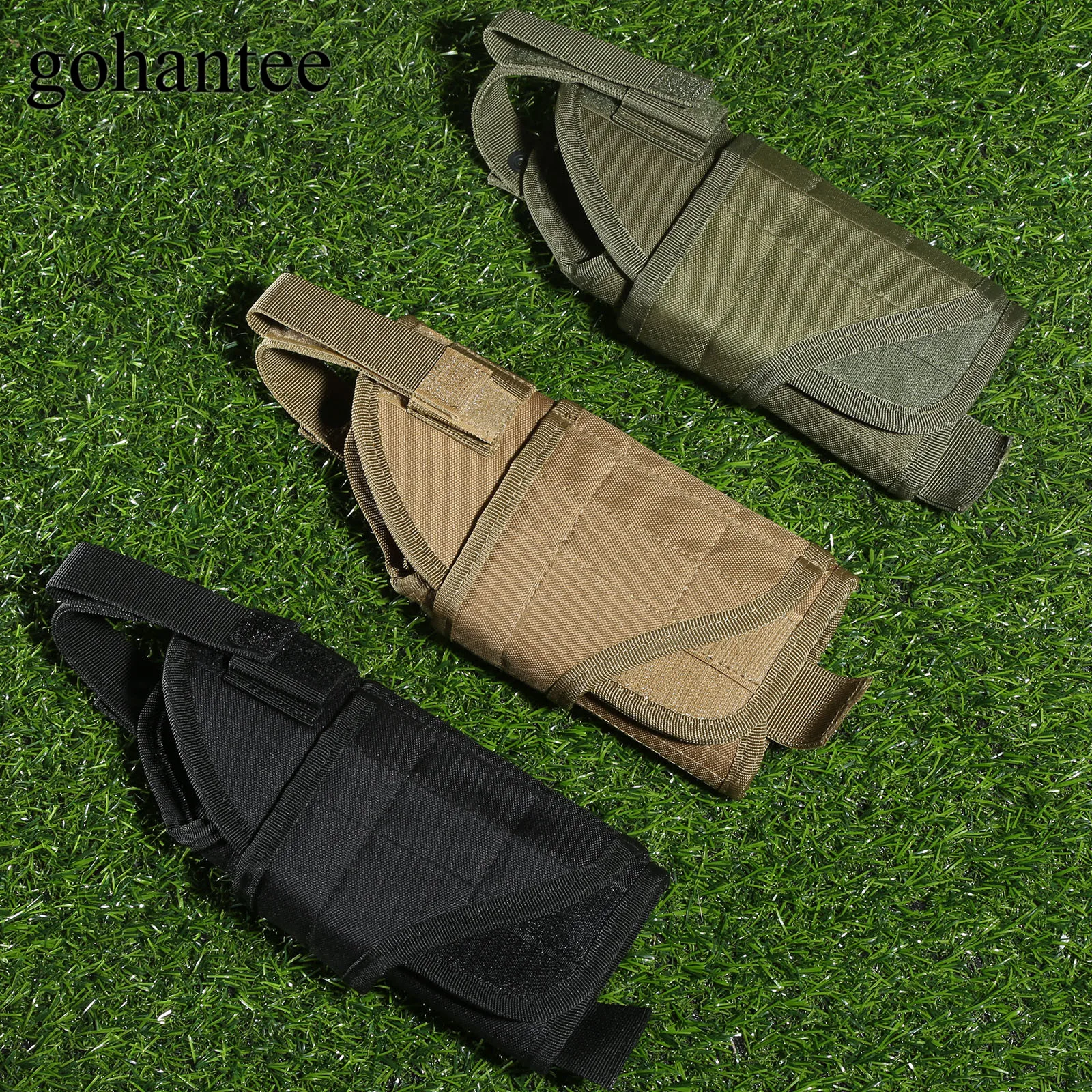 Gohantee MOLLE военный чехол для охоты ножка на бедрах оружейной кобуры сумка со