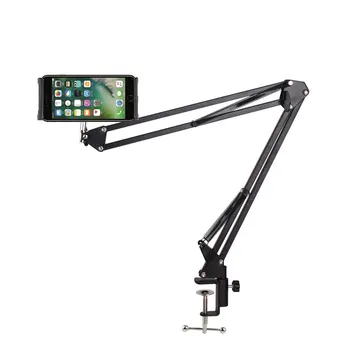 

Tablet Stand Phone Holder Stand For ipad 2 3 4 Air Mini Pro Mobile Phone Holder Long Arm lazy Bracket For 6-11 inch Tablet Phone