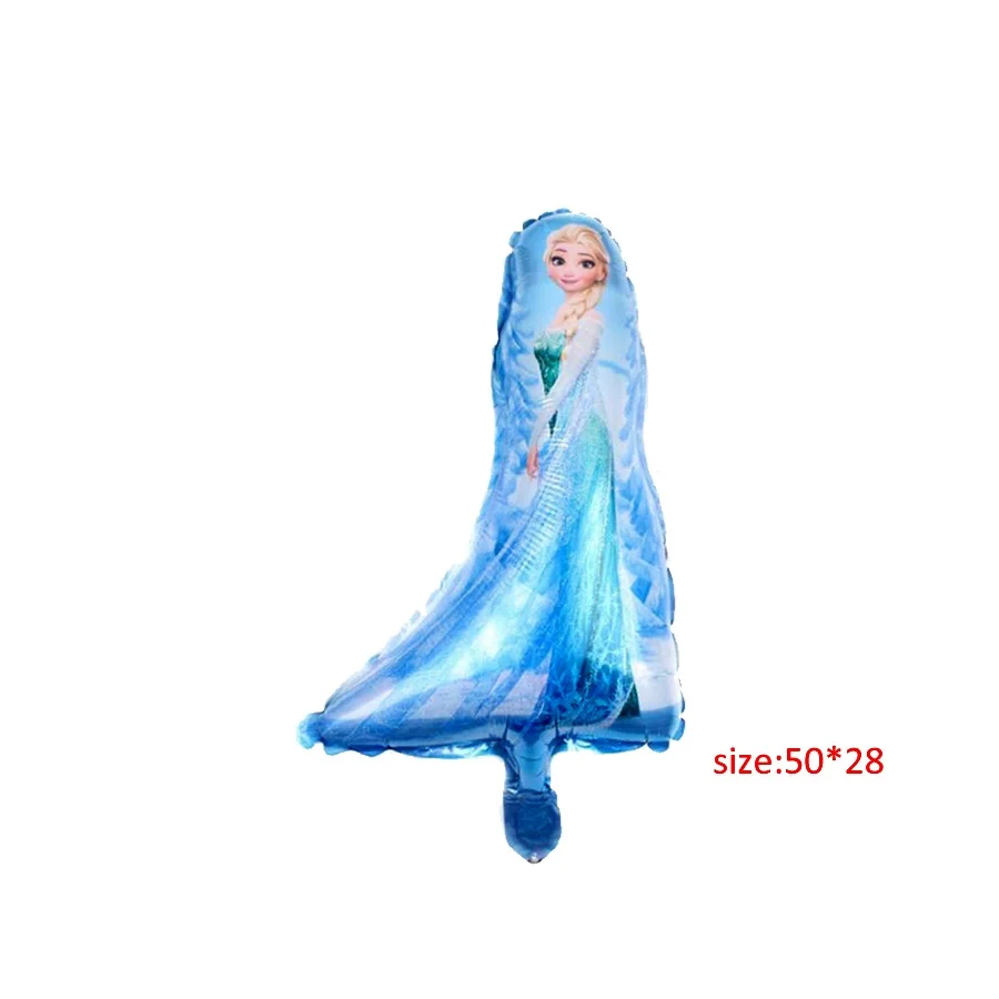 

Elsa princess theme balony eid mubarak Foil Balloons Birthday girl ballons decoration birthday Air Balloons party Supplies