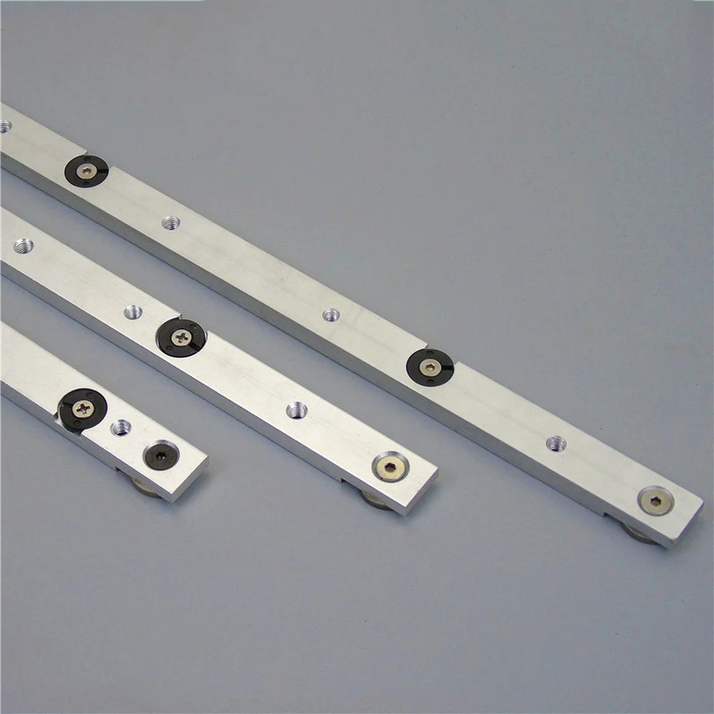 1pcs Aluminium alloy T-tracks Slot Miter Track And Miter Bar Slider Table Saw Miter Gauge Rod for Woodworking Tools DIY