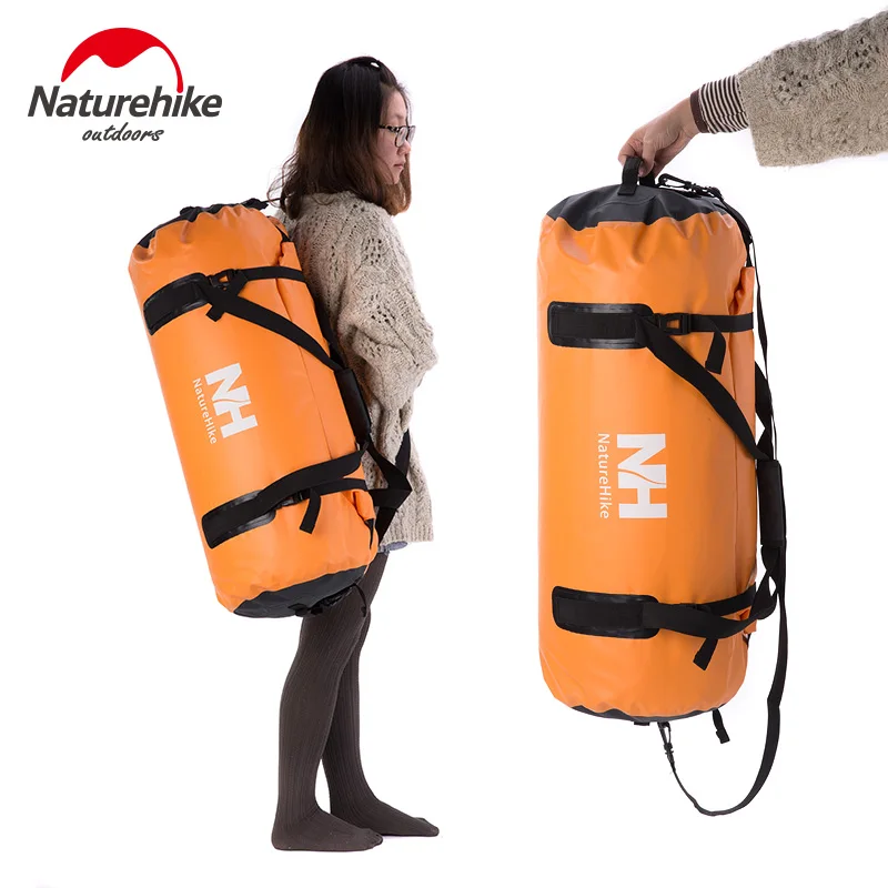 60L Large Capacity Barrel Shaped 600D PVC Tarp River Trekking Drifting