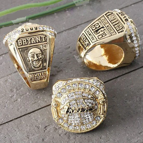 2010 baloncesto Los Angeles Lakers LAL Kobe Bryant anillo de la joyería Replica Souvenir ee.uu. talla 10|ring punk|ring spun cotton yarnring stamp - AliExpress